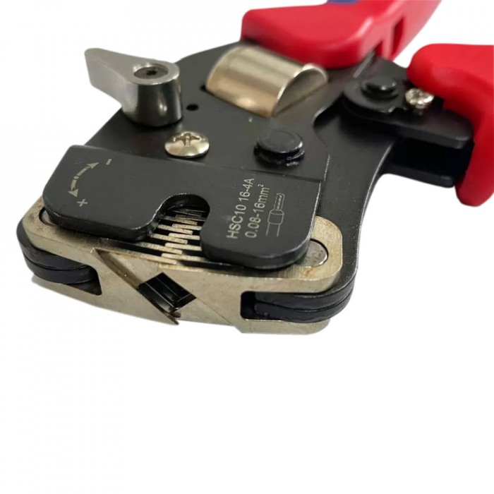 Set cleste pentru sertizare E-LOCKS, model HSC10 16-4A + 1200 buc terminale conductori [3]