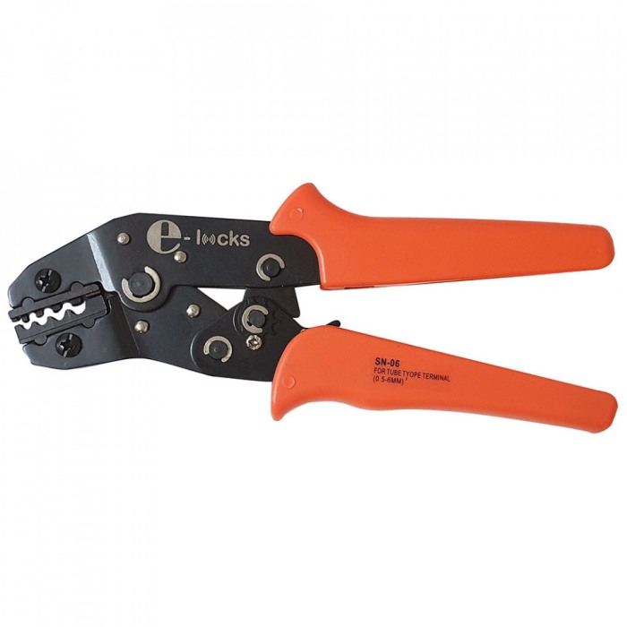 Set cleste pentru sertizare E-LOCKS, SN-06 si 420 bucati terminale neizolate pentru conductori [2]