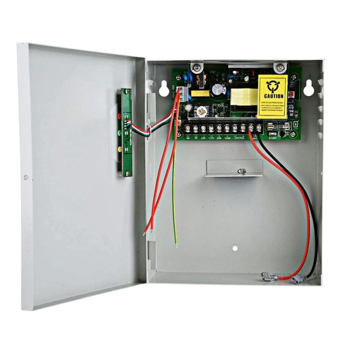 Sursa de alimentare de 12V / 5A pentru sisteme de acces, cu backup [3]