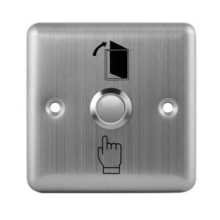 Buton de iesire incastrabil, din inox, E-LOCKS [0]