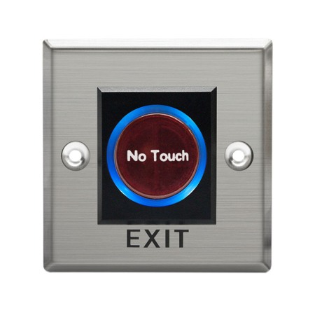 Componente sisteme acces - Buton de iesire "No Touch" IR, incastrabil, din inox, E-LOCKS