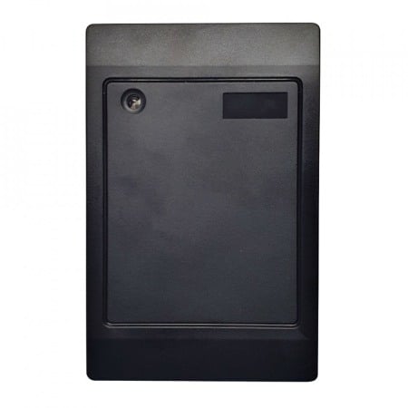 Componente sisteme acces - Cititor de carduri RFID cu dubla frecventa E-LOCKS, negru, plastic, IP65, model KR400ME