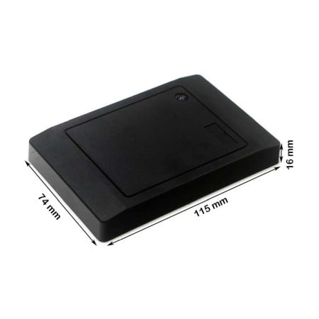 Cititor de carduri RFID cu dubla frecventa E-LOCKS, negru, plastic, IP65, model KR400ME [3]