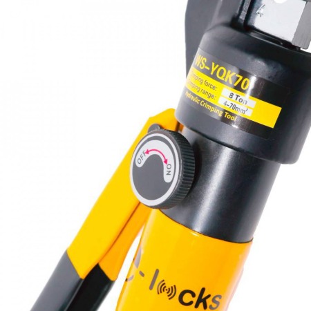 Cleste hidraulic pentru sertizare E-LOCKS, 4-70 mm2, model YQK-70ELCK [5]