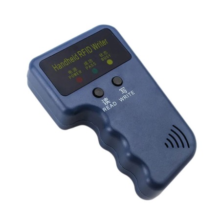 Copiator carduri si taguri RFID 125 KHz, E-LOCKS, cu scriere cip EM4305, T5577, albastru [2]