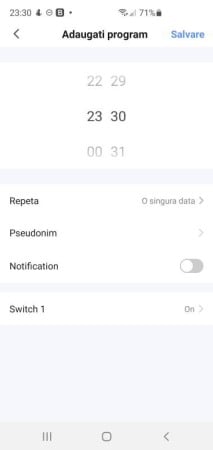 Intrerupator dublu Smart Home WiFi Tuya, cu actionare mecanica, negru, model SSD86-02AJAI-Black [5]