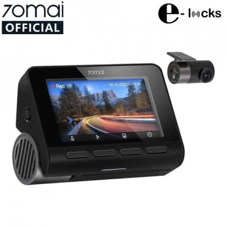 Pachet camera auto DVR Xiaomi 70MAI A800S-1 cu camera spate RC06, 4K, Sony IMX415, 140°, Super Night Vision, ADAS, GPS, Monitorizare parcare [0]