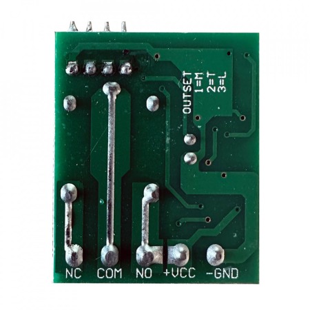 Releu radio cu telecomanda, E-LOCKS, tip RC5B, 433 Mhz, 7 moduri de functionare, 12 V [2]