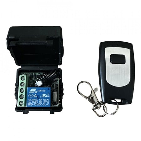 Module si relee smart - Releu radio cu telecomanda, E-LOCKS, tip RC5B, 433 Mhz, 7 moduri de functionare, 12 V