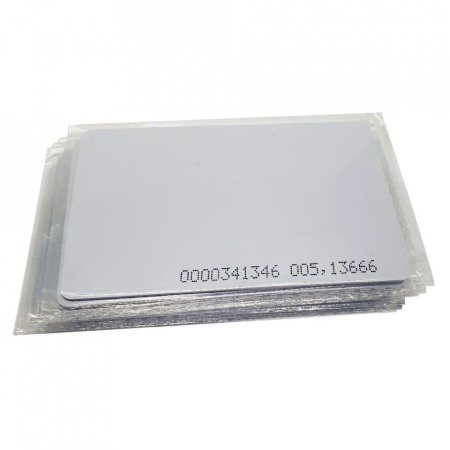 Set 10 bucati Carduri de proximitate RFID, E-LOCKS, 125 KHz, chip EM4100 read only [1]