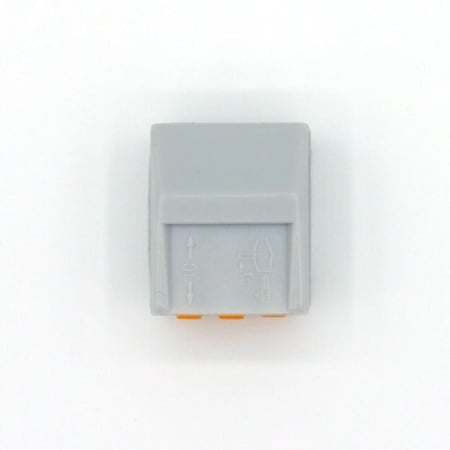 Set 10 bucati Conectori rapizi pentru conductori electrici, E-LOCKS, cu levier, 3 pini, plastic [3]