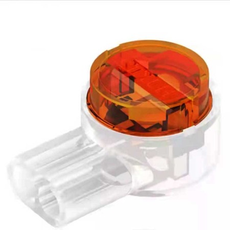 Conectori cabluri de date si alarma - Set 100 bucati conectori cu gel pentru cabluri de date si alarma, E-LOCKS, tip K2, diametru 0,4 - 0,9 mm