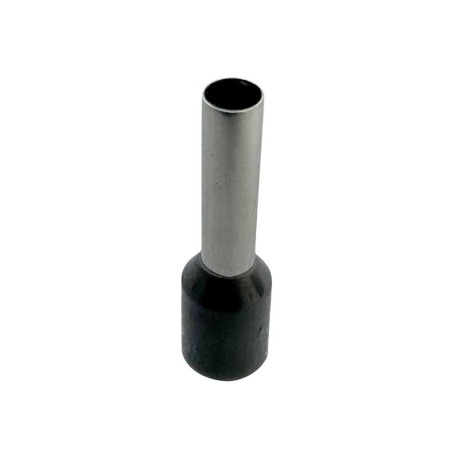 Clesti si accesorii sertizare - Set 100 bucati pini terminali izolati, E-LOCKS, tip E4012, ferule 1 x 4,00 mm2, lungime manson sertizare 12 mm
