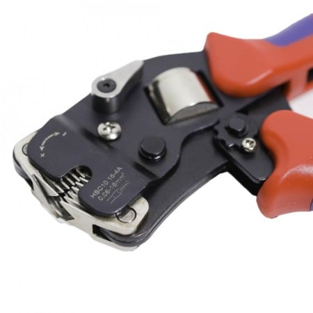 Set cleste pentru sertizare E-LOCKS, model HSC10 16-4A + 1200 buc terminale conductori [3]