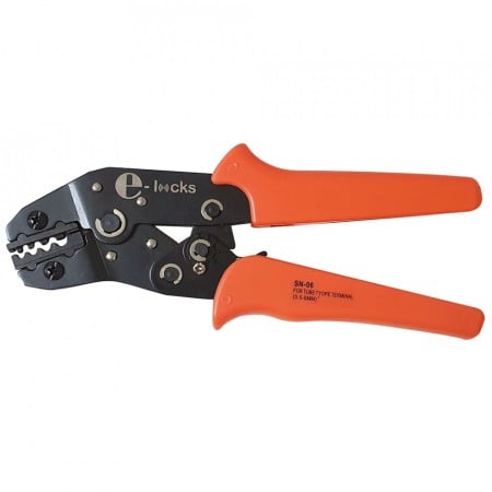 Set cleste pentru sertizare E-LOCKS, SN-06 si 420 bucati terminale neizolate pentru conductori [1]