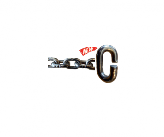 Verigă de lanț din oțel inoxidabil, deschisă [1]