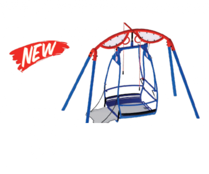 Leagăn XXL pentru scaun rulant [1]