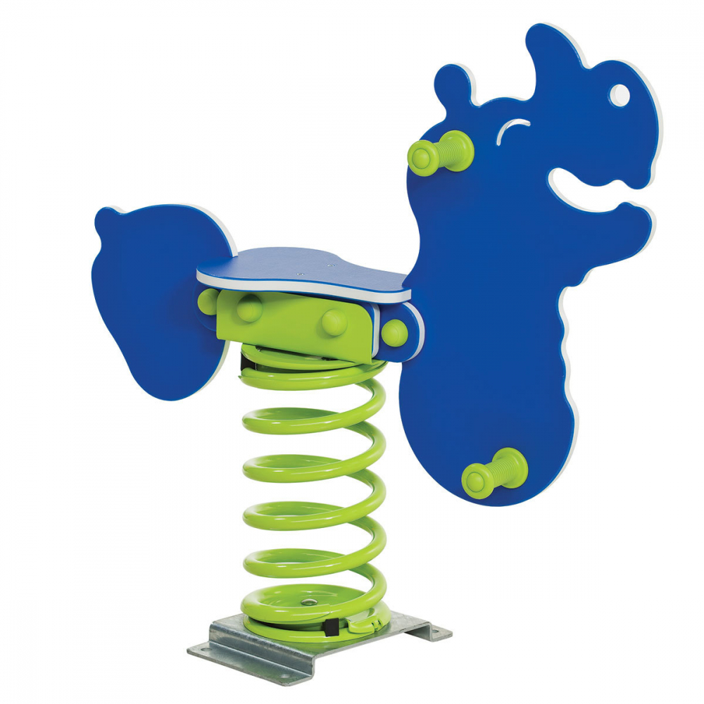 Jucărie pe arc din HDPE safari tip RINOCER [1]