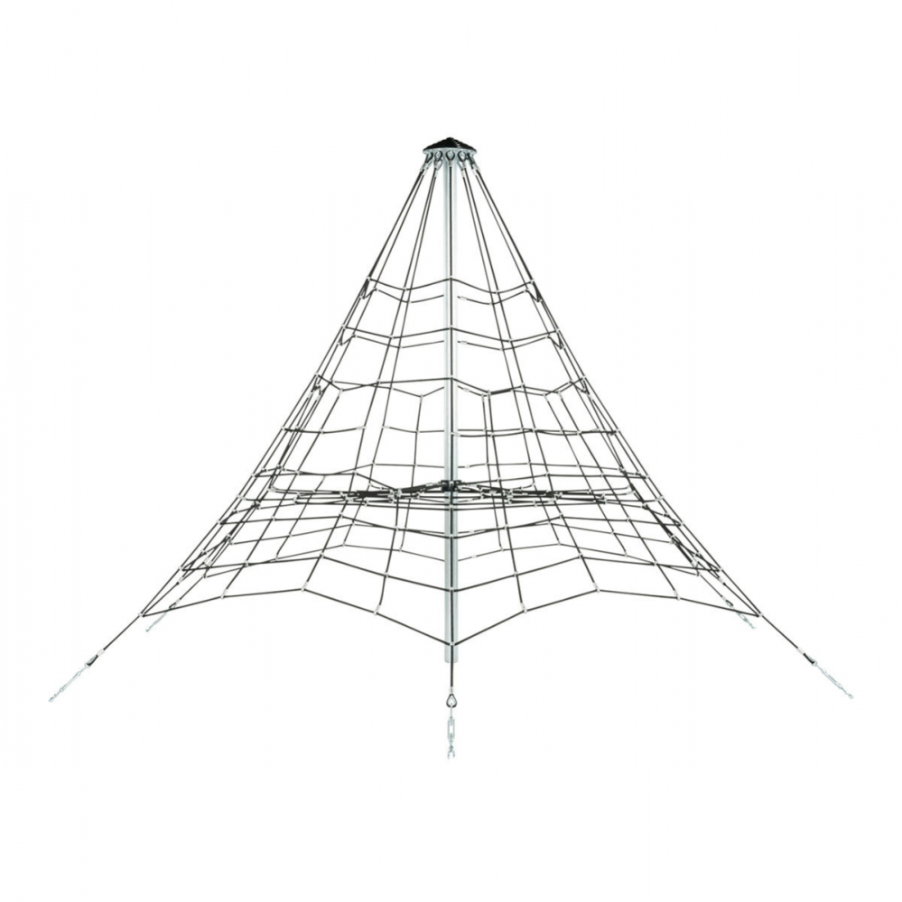 Plasă piramidală din sfoară armată tip ESCALADĂ - 3,5 m [3]