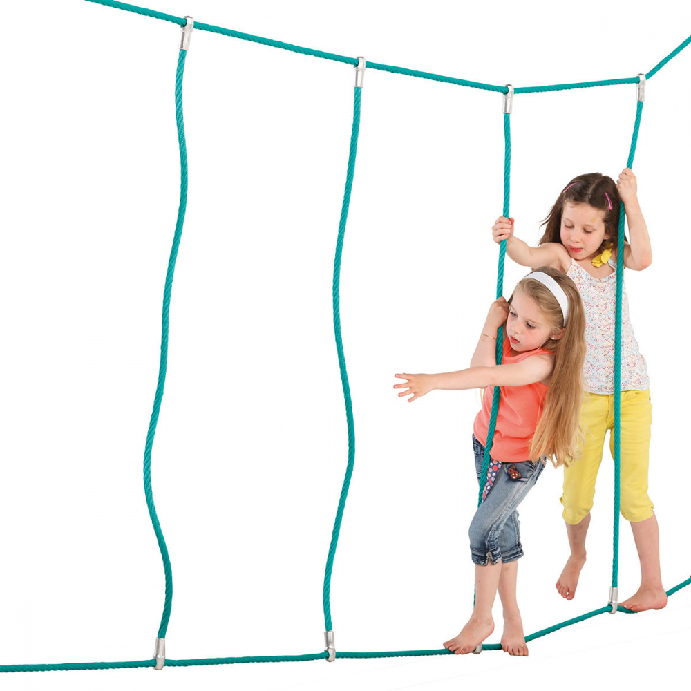 Traseu de aventură cu sfoară armată tip MODULAR [2]