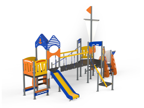 ECHIPAMENTE COMPLEXE - Echipamentul de joacă multifuncțional tip GPS07