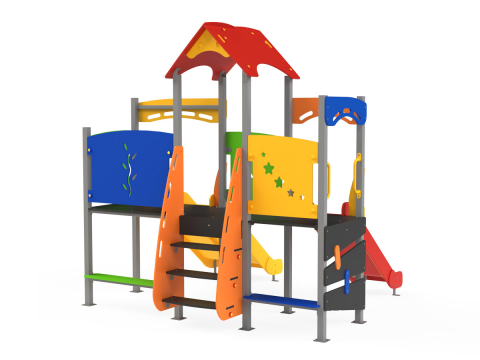 ECHIPAMENTE COMPLEXE - Echipamentul de joacă multifuncțional tip GP02