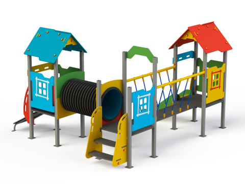 ECHIPAMENTE COMPLEXE - Echipamentul de joacă multifuncțional tip GPL12