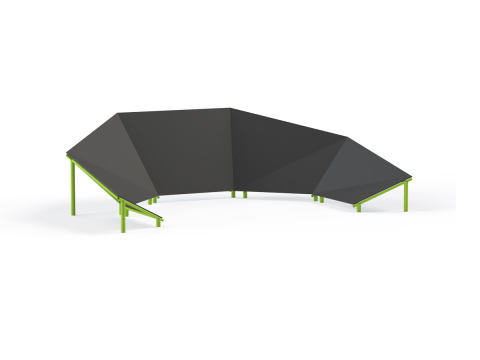 PLASE CATARARE - Structura de escaladă tip ​​​​​​​ UJ13