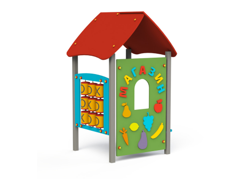 LOCURI DE JOACA EXTERIOR - Căsuță de joacă tip H01