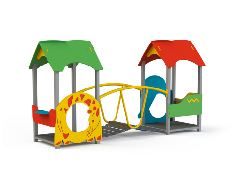 LOCURI DE JOACA EXTERIOR - Căsuță de joacă tip H10