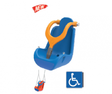 Șezuturi leagăne - Scaun leagăn tip cupă „Inclusion” — model standard, cu ham de siguranță