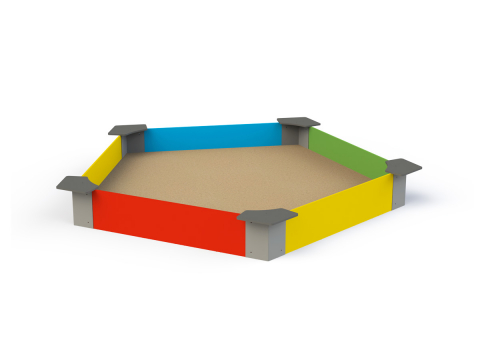 LOCURI DE JOACA EXTERIOR - Cutie de nisip tip SB03