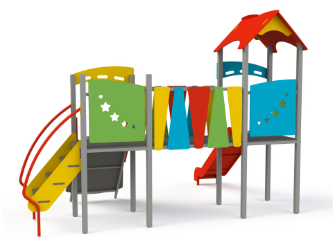 ECHIPAMENTE COMPLEXE - Echipamentul de joacă multifuncțional tip GP20