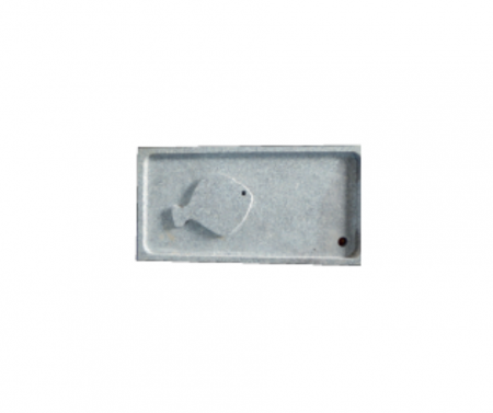 PIESE SCHIMB DIVERSE - Masă de lut din granit, model PEȘTE