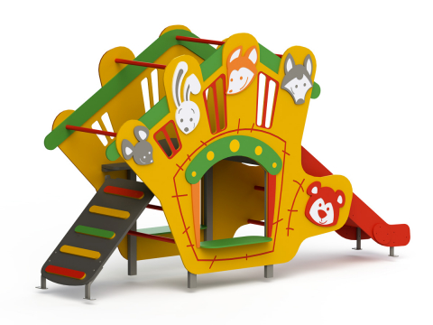 ECHIPAMENTE COMPLEXE - Echipamentul de joacă multifuncțional tip GFT09