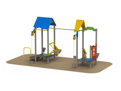 LOCURI DE JOACA EXTERIOR - Cutie de nisip tip SB06