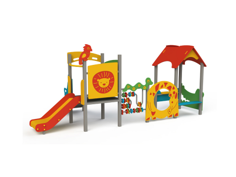 ECHIPAMENTE COMPLEXE - Echipamentul de joacă multifuncțional tip GFT07