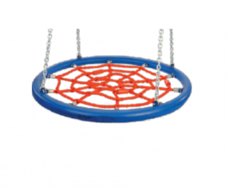 Cosuri leagăne tip "cuib" - Leagăn tip inel cu inel de cauciuc și plasă din frânghie