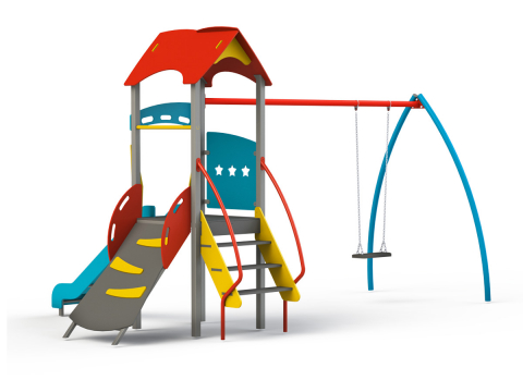 ECHIPAMENTE COMPLEXE - Echipamentul de joacă multifuncțional tip GP06