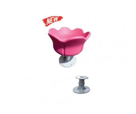 LOCURI DE JOACA EXTERIOR - Mini caruselul tip Tulip la sol