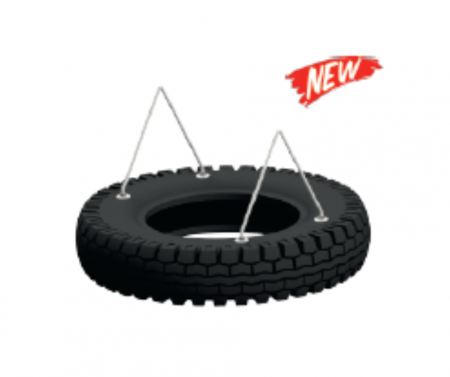 Șezuturi leagăne - Scaun leagăn din anvelopă întreagă, cu cleme de fixare lanț