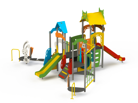 ECHIPAMENTE COMPLEXE - Echipamentul de joacă multifuncțional tip GFT08