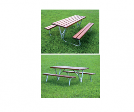 LOCURI DE JOACA EXTERIOR - Banca și masa de picnic