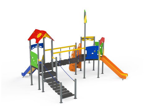 ECHIPAMENTE COMPLEXE - Echipamentul de joacă multifuncțional tip GPJ10