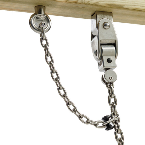 PIESE SCHIMB LEAGANE - Cârlig din oțel inoxidabil pentru leagăne de grup tip PREMIUM