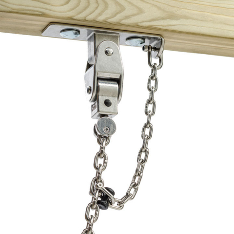 PIESE SCHIMB LEAGANE - Cârlig inoxidabil pentru leagăne de grup tip ARTICULAȚIE CARDANICĂ