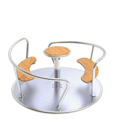 LOCURI DE JOACA EXTERIOR - Carusel tip VENTO Inox