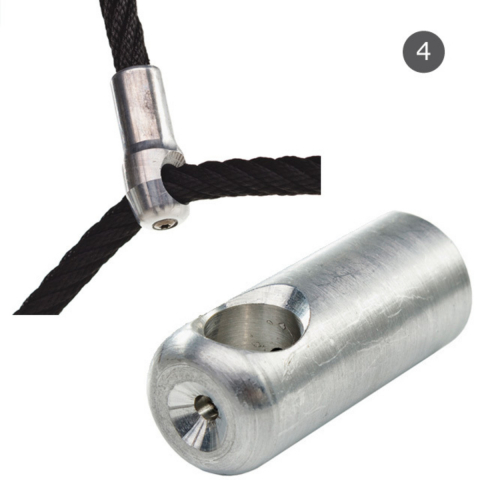 Inele tip CLIP pentru frânghie armată [3]