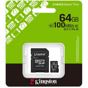 Card memorie Kingston SDCS3/64GB, 64GB, Class 10 [2]