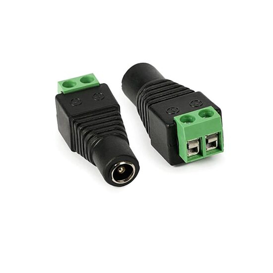 Conector de alimentare mama, 12V, cu surub [1]